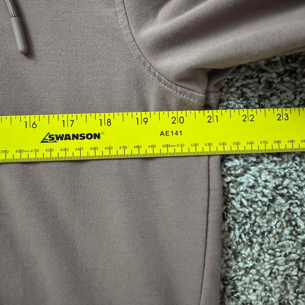 Cuts Clothing Hyperloop Hoodie Pullover Men M Mauve Pink Preppy Gym Workout - Picture 4 of 6